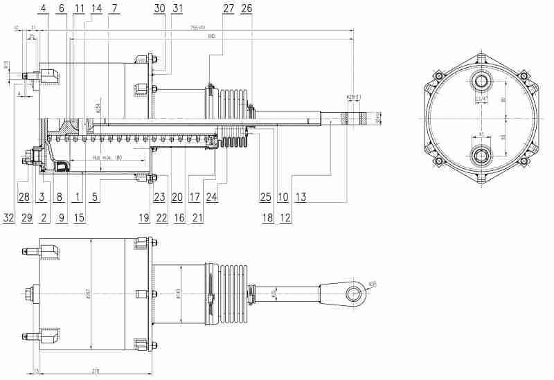 kocnicki cilindar BZ 10 X